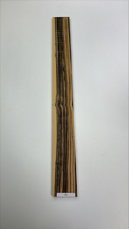 Fretboard Royal White Ebony 725x75x9mm, Unique Piece #059